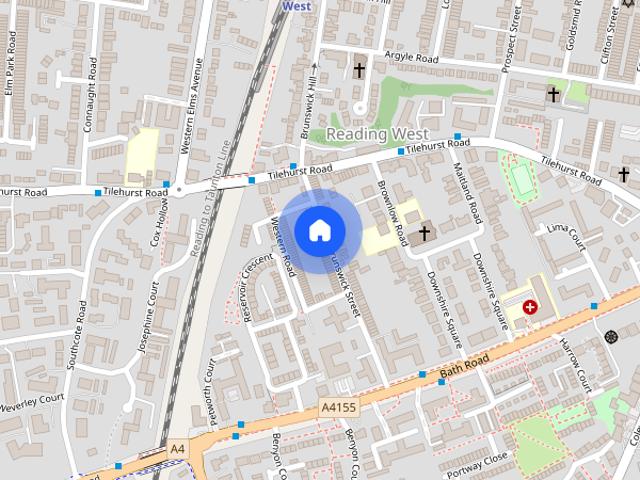 Townhouse for rent in Reading West, Reading