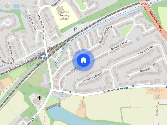 Townhouse for rent in Lee Bank, Greater Manchester