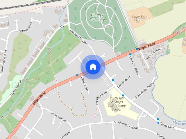 Townhouse for rent in Wigan, Greater Manchester