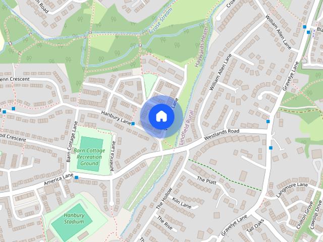 Townhouse for rent in Walstead, Perryfields