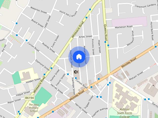 Townhouse for rent in Hurst Cross, Greenheys