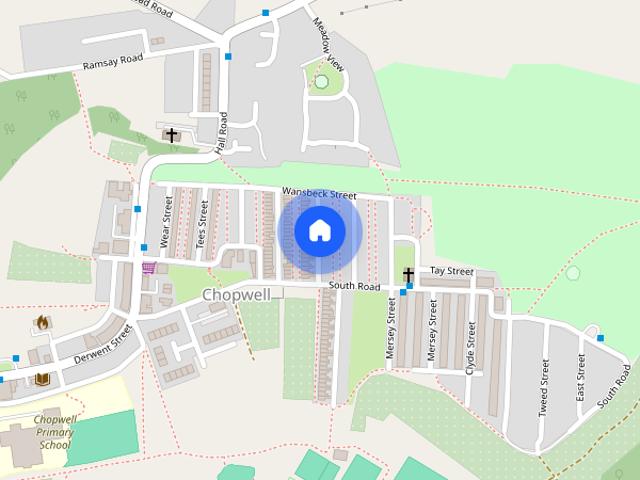 Townhouse for rent in Chopwell, Gateshead