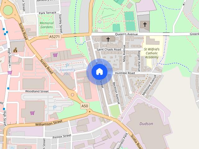 Townhouse for rent in Tunstall, Stoke-on-Trent
