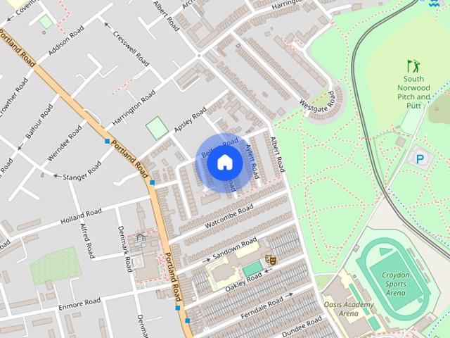 Townhouse for rent in London Borough of Croydon, Greater London