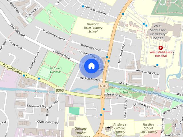 Townhouse for rent in London Borough of Hounslow, Spring Grove