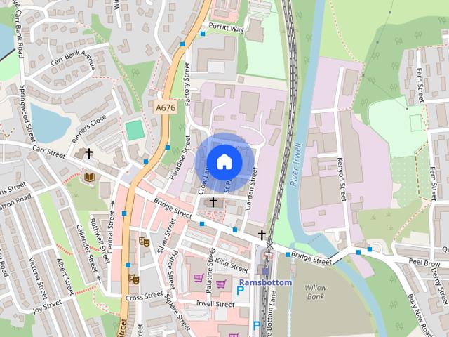 Townhouse for rent in Nuttall, Bury