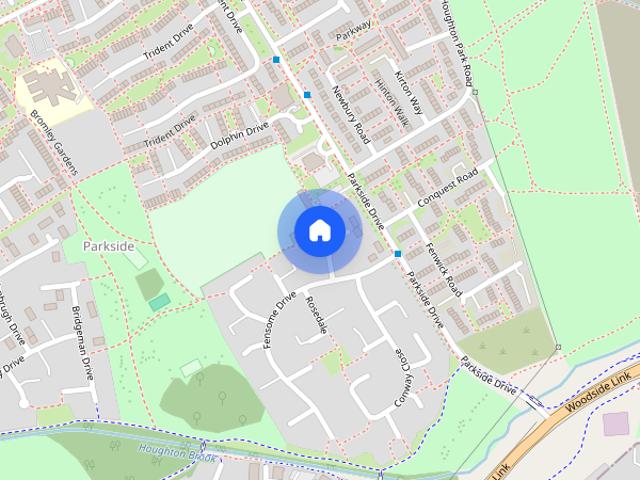 Townhouse for rent in Woodside Estate, Houghton Regis