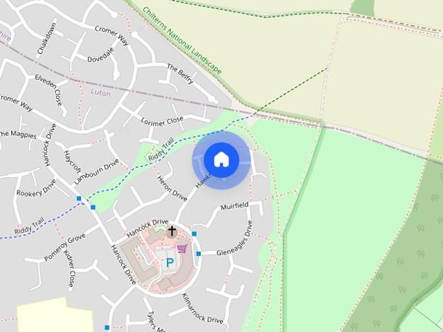 Townhouse for rent in Warden Hill, Luton
