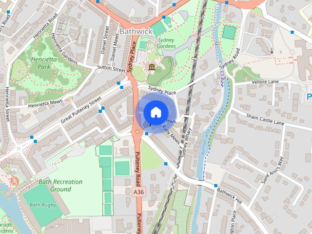 Townhouse for rent in Bathwick, Dulcote