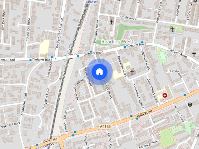 Townhouse for rent in Reading West, Reading