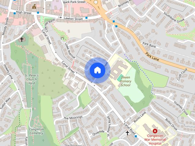 Townhouse for rent in Hightown, Congleton