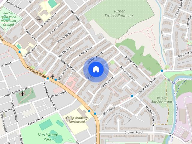 Townhouse for rent in Hanley, Stoke-on-Trent