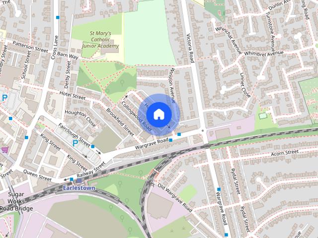 Townhouse for rent in Earlestown, St Helens