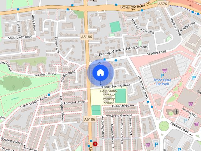 Townhouse for rent in Salford, Greater Manchester