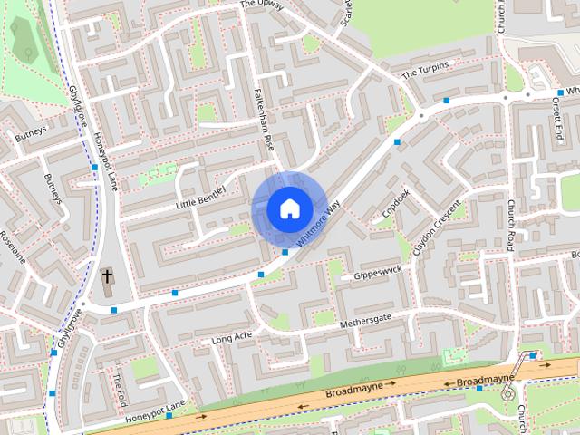 Townhouse for rent in Basildon, Essex