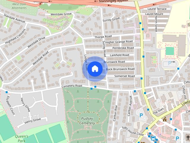 Townhouse for rent in Pudsey, West Yorkshire