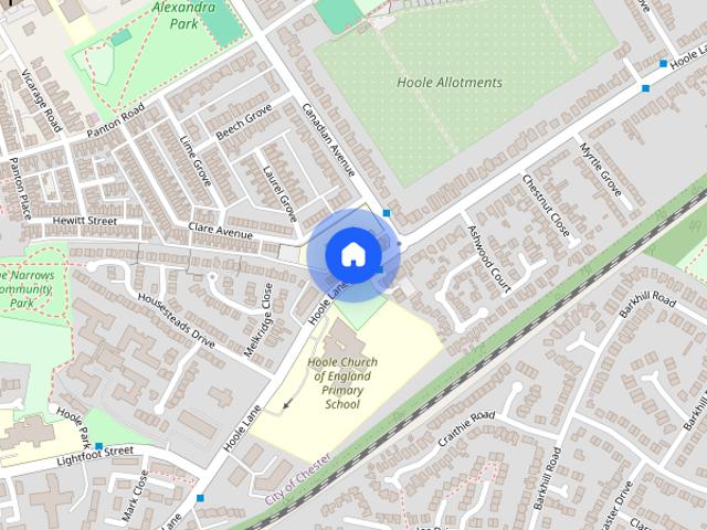 Townhouse for rent in Hoole, Two Mills