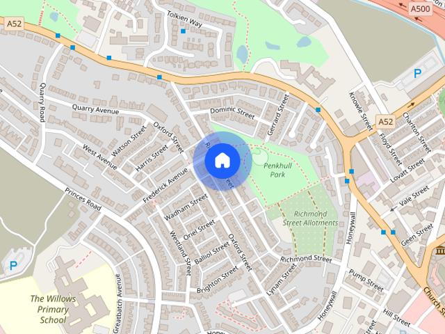 Townhouse for rent in Stoke, Stoke-on-Trent
