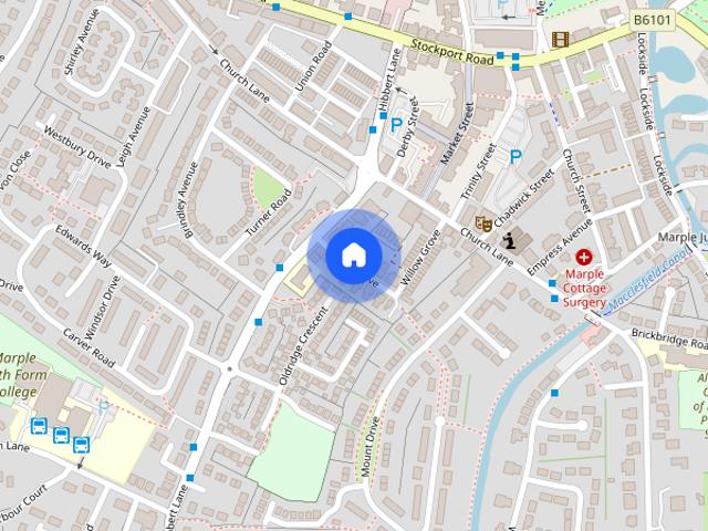 Townhouse for rent in Marple, Greater Manchester