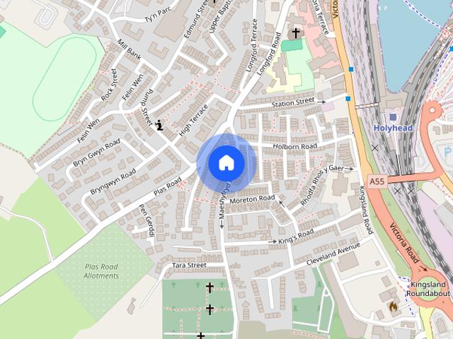 Townhouse for rent in Porth-y-Felin, Holyhead
