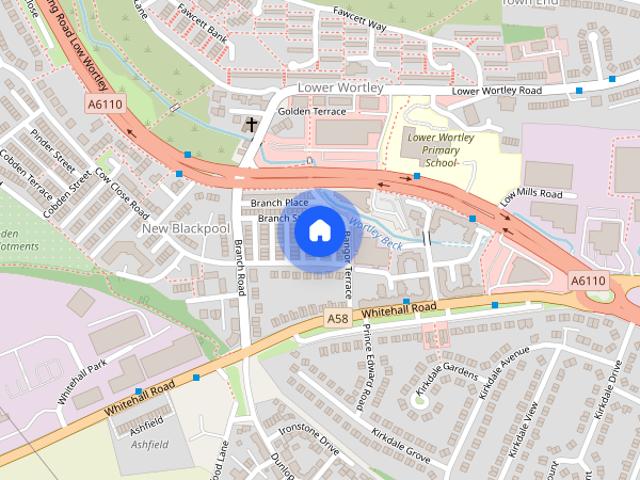 Townhouse for rent in Farnley, West Yorkshire