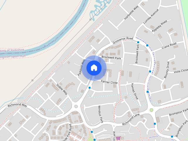 Townhouse for rent in Kingswood, Hull