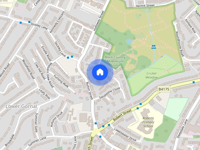 Townhouse for rent in Gornal Wood, Coseley