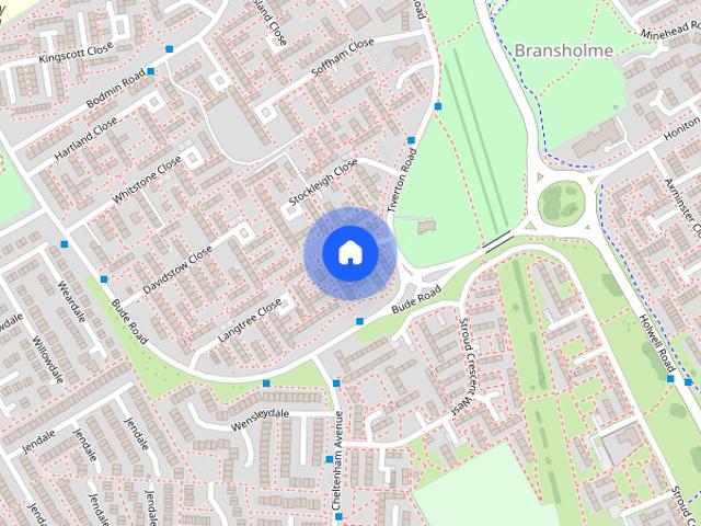 Townhouse for rent in Bransholme, Hull