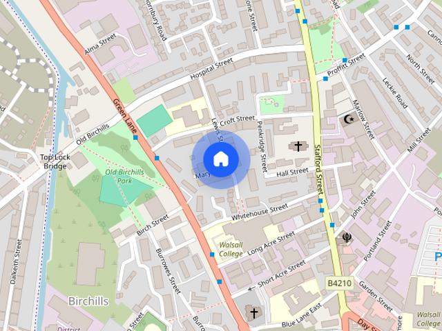 Townhouse for rent in Bloxwich, West Midlands
