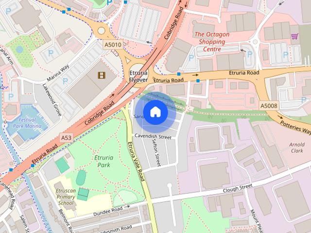 Townhouse for rent in Hanley, Stoke-on-Trent