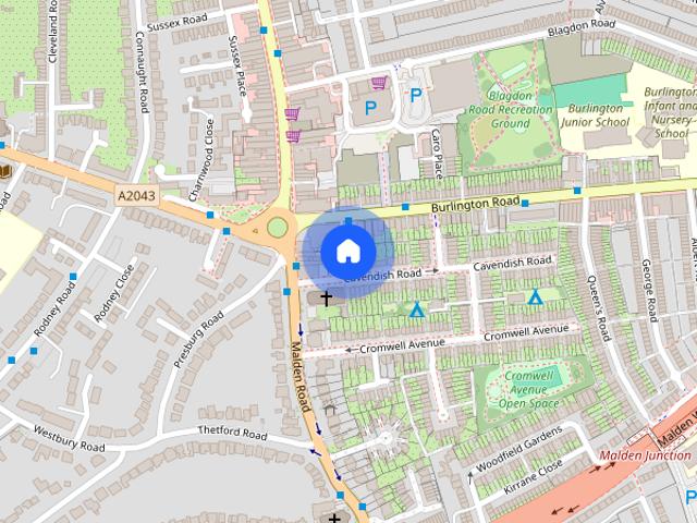 Townhouse for rent in Royal Borough of Kingston upon Thames, Greater London