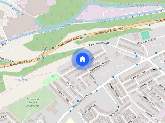 Townhouse for rent in Milnsbridge, West Yorkshire