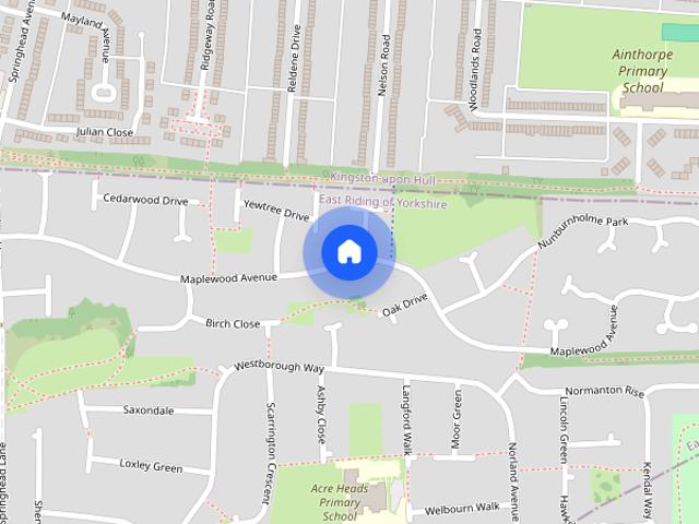 Townhouse for rent in Anlaby with Anlaby Common, East Riding Of Yorkshire