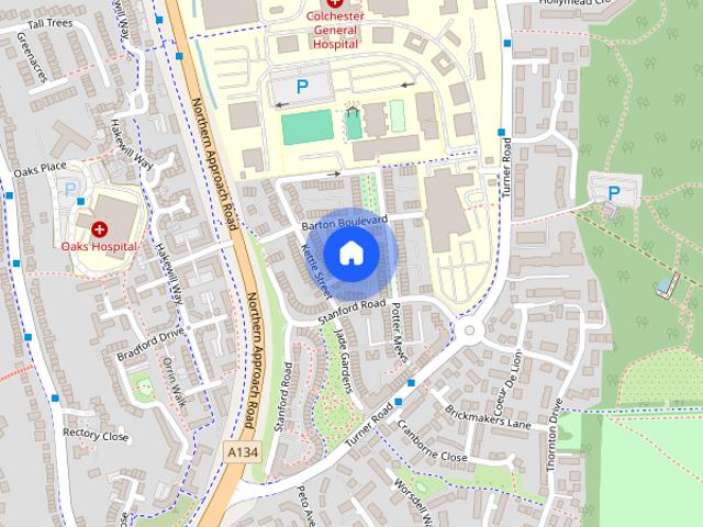 Townhouse for rent in Mile End, Fordham Heath