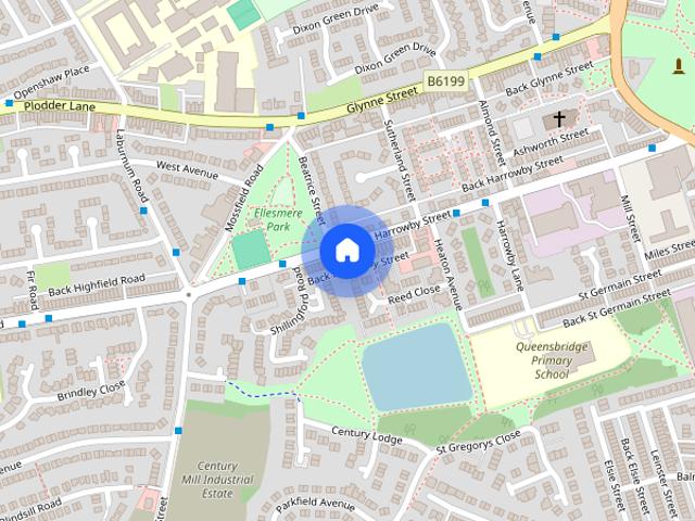 Townhouse for rent in Lee Bank, Greater Manchester