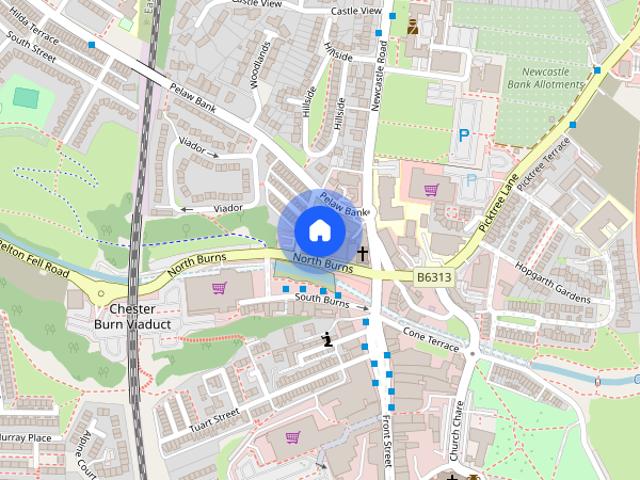 Townhouse for rent in Sunderland Bridge