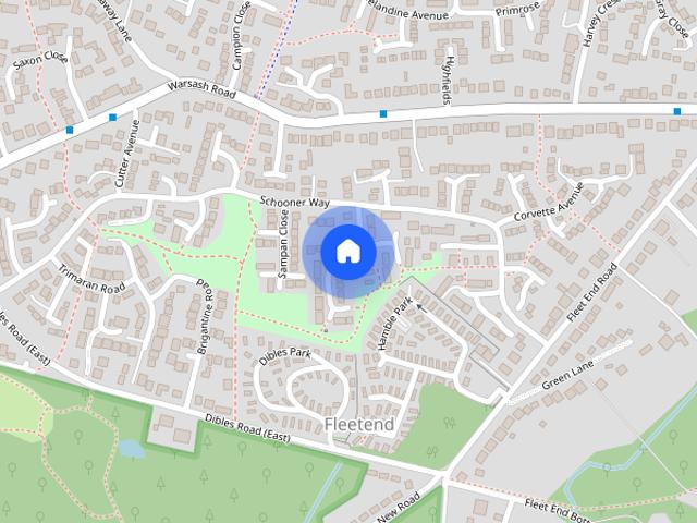 Townhouse for rent in Fleetend, Fareham