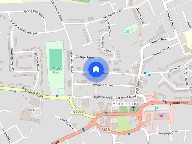 Townhouse for rent in Loundsley Green, East Midlands