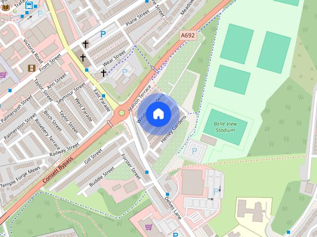 Townhouse for rent in Blackhill, Consett