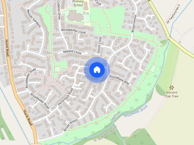 Townhouse for rent in Twyford