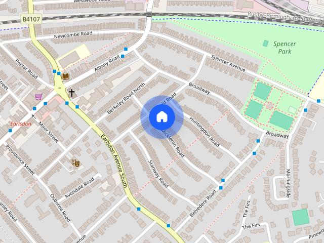 Townhouse for rent in Earlsdon, Coventry