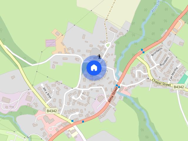Townhouse for rent in Llanarth