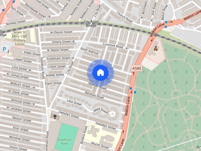 Townhouse for rent in Walton, Liverpool