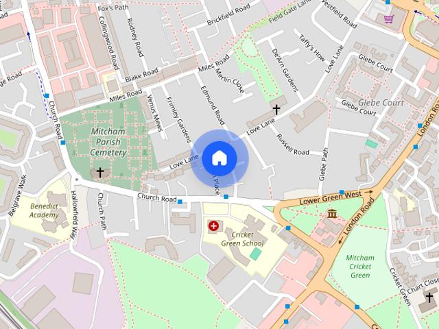 Townhouse for rent in London Borough of Merton, Mitcham