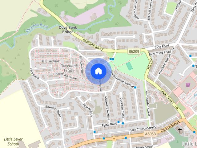 Townhouse for rent in Moses Gate, Lee Bank