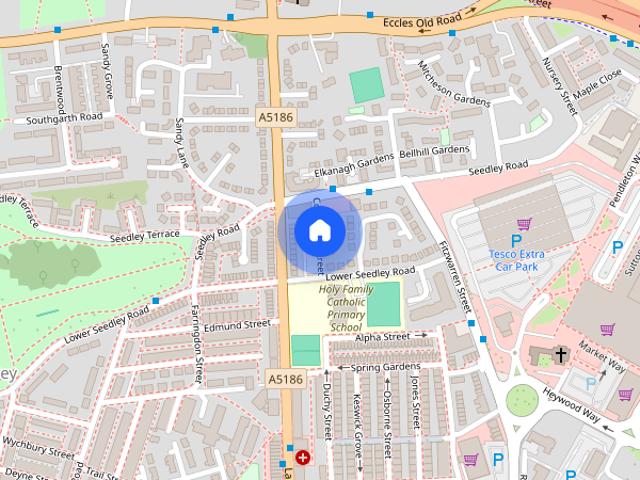 Townhouse for rent in Salford, Greater Manchester