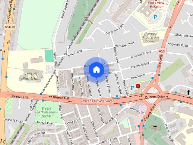 Townhouse for rent in Walton, Liverpool