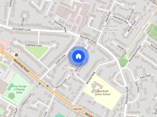 Townhouse for rent in Amersham-on-the-hill, Amersham
