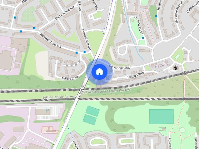 Townhouse for rent in Durranhill