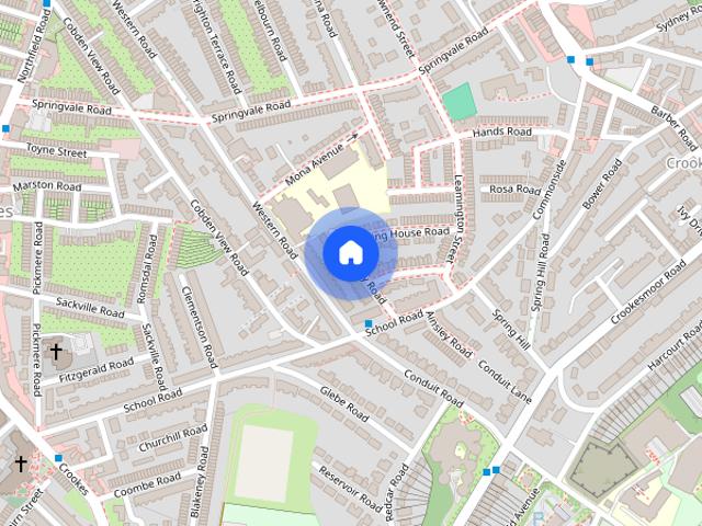 Townhouse for rent in Crookes, South Yorkshire